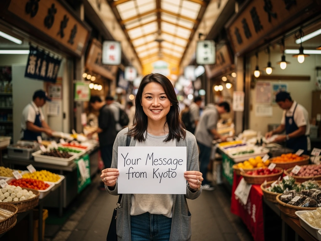 Nishiki Market in Kyoto