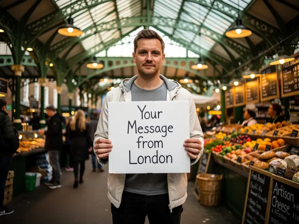 Borough Market in London