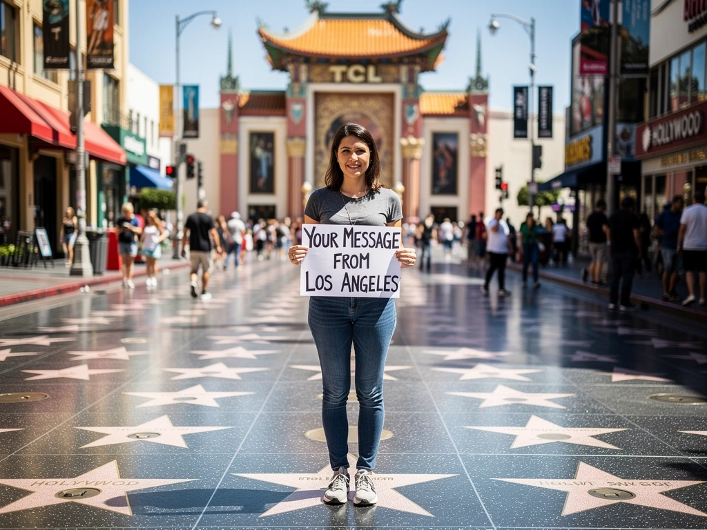 Hollywood Walk of Fame in Los Angeles