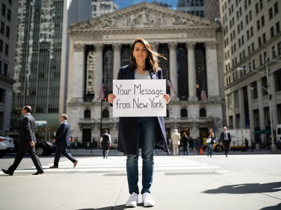 Wall Street in New York